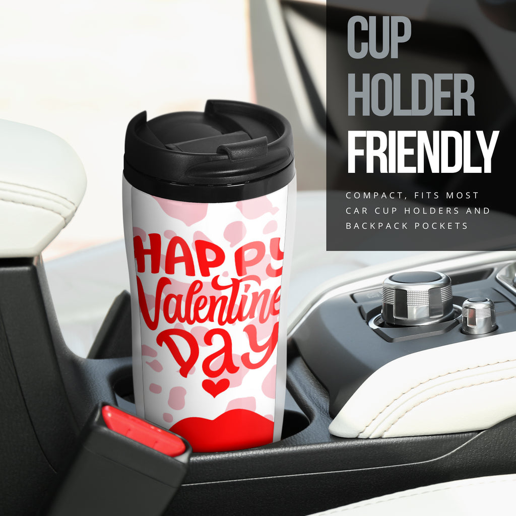 Pucker Up Happy Valentines Day Cup