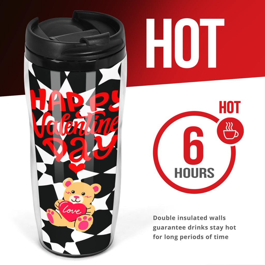 Teddy Bear Love Valentines Day Cup